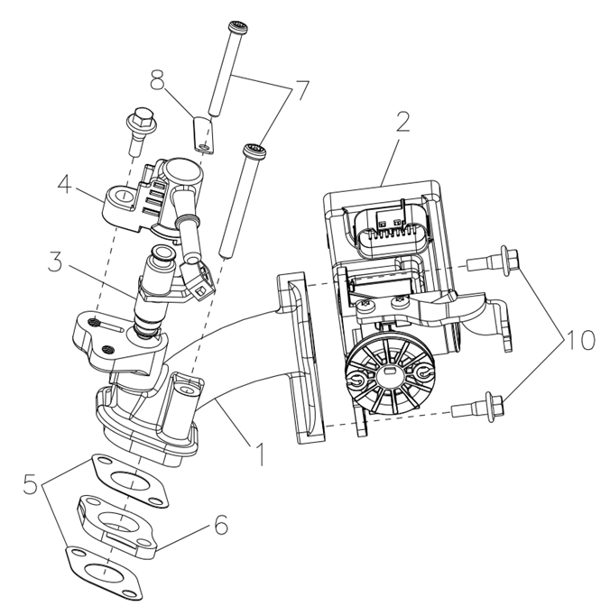 Trottelhus - Spridare - Insugsrör