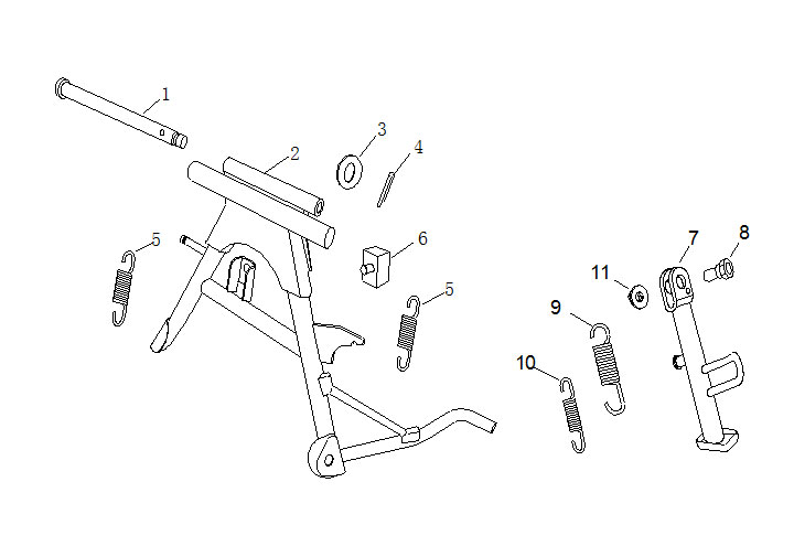 Centralstöd - Sidostöd