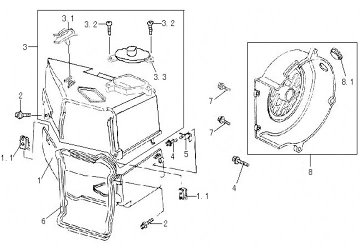 Fläktkåpor - Luftintag