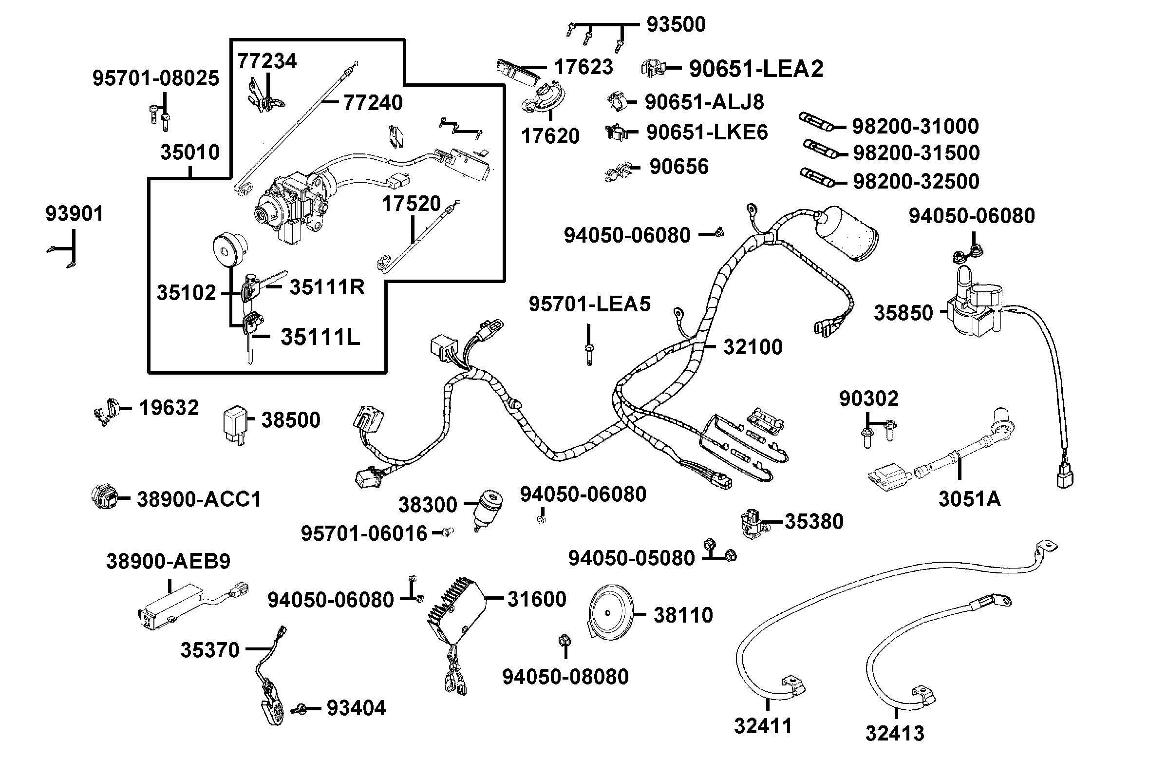 Elsystem - Tändningslås - Tändspole