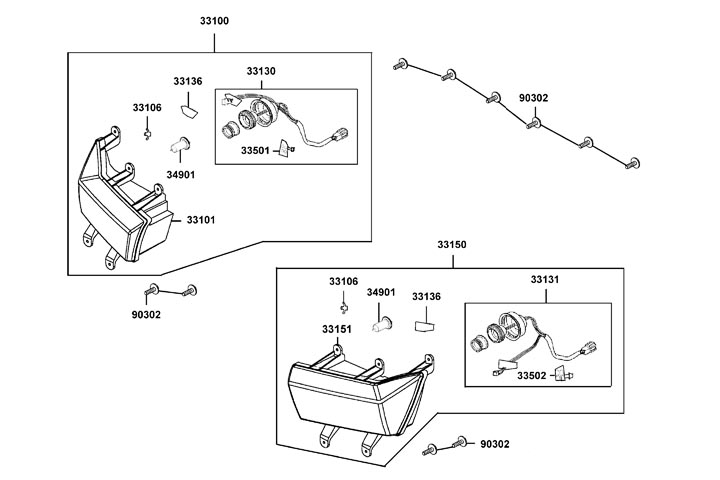 Framlampa - Strålkastare