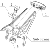 Baklykta - Sadellåsmekanism