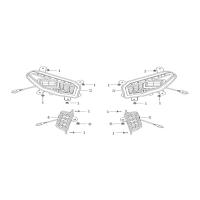 Strålkastare - Blinkers fram