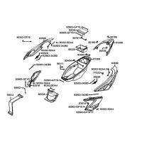 Kåpor bak - Sadelfack - Toppbox