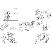 Kåpor - Lampor - Sadel