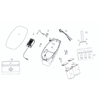 Sadel - Batteri - Laddare