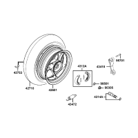 Bakhjul - Bromsbackar