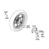 Bakhjul - Bromsbackar