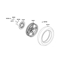 Bakhjul - Bromsskiva - Fälg