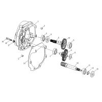 Bakväxel - Växellåda