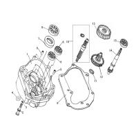Bakväxel - Växellåda