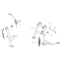Centralstöd - Sidostöd