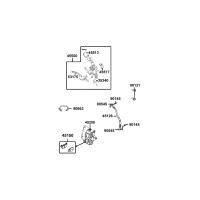 Frambroms - Bromsbelägg - Bromshandtag