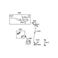 Frambroms - Bromsbelägg - Bromshandtag