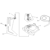 Bränsletank - Bränslekran - Tankgivare
