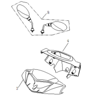 Styrkåpor - Backspeglar 