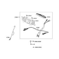 Instrumentpanel - Yttertemperaturgivare