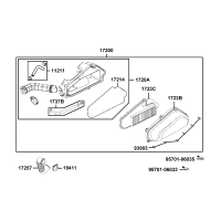 Luftburk - Luftfilter