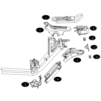 Pakethållare - Baklykta - Blinkers bak