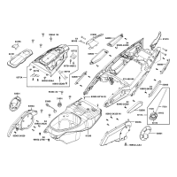Sadellåda - Kåpor bak - Passagerarhandtag