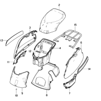 Sidokåpor - Sadel - Pakethållare