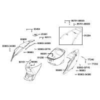 Sidokåpor bak - Sadellåda - Pakethållare