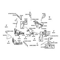Styrkåpor - Backspeglar - Styre