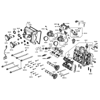 Topplock - Tändstift - Insugsrör